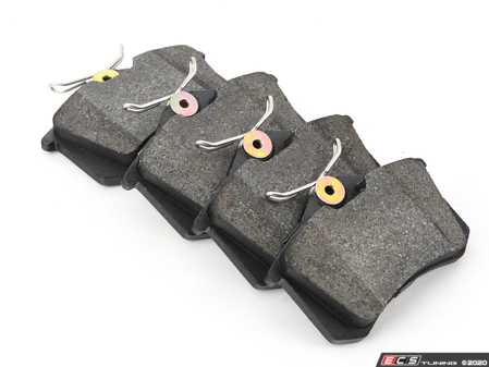 ES#3229418 - 300.03400 - Premium Semi-Metallic Rear Brake Pad Set - Semi-metallic formula for consistent braking - Centric - Audi Volkswagen