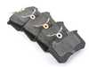 ES#3229418 - 300.03400 - Premium Semi-Metallic Rear Brake Pad Set - Semi-metallic formula for consistent braking - Centric - Audi Volkswagen