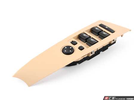 ES#167546 - 61316951910 - Master Window Switch - beige - (NO LONGER AVAILABLE) - Replace a faulty window switch in drivers door to restore operation to all your windows and locks - Genuine BMW - 