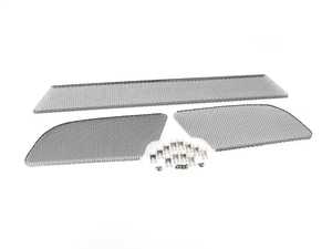 ES#3552111 - E100121212 - Radiator Protection Grille Screens - Black - Keep the fins of your radiator protected while adding style! - Rennline - Porsche