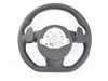 ES#2740452 - 8V0419091ABVMJ - 3 Spoke Flat Bottom Steering Wheel - Leather - Black/Silver stitching - S3 badged steering wheel with shift paddles. Airbag is not included. - Genuine Volkswagen Audi - Audi