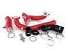 ES#3579787 - 024313ecs01-02KT - B9 S4/S5 Post Throttle Valve Charge Pipe Kit - Wrinkle Red - Ditch the plastic and increase air flow! - ECS - Audi