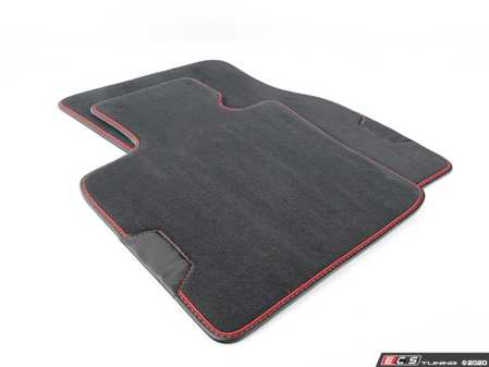 ES#4023966 - 51472469125 - Front Carpet Factory Floor Mats Set JCW Pro Newer Design - Priced As Set  - Replace or upgrade to factory MINI mats - Genuine MINI - MINI