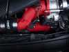 ES#3579787 - 024313ecs01-02KT - B9 S4/S5 Post Throttle Valve Charge Pipe Kit - Wrinkle Red - Ditch the plastic and increase air flow! - ECS - Audi