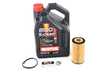 ES#2784742 - 20TPRMKTOILKT - Oil Service Kit - Premium - Includes Motul 5w-40 oil, filter, and drain plug - Assembled By ECS - Audi Volkswagen