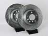 ES#3477507 - EBR1240XPR - Evolution Tru-Cast Drilled And Slotted Rotor Pair - Rear (330x20) - Performance rotors built to cool quickly and prevent corrosion for years of rough us and abuse. - Power Stop - BMW