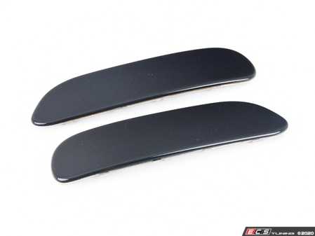 ES#4004687 - INDE46M-FREF-416 - E46 M3 Painted Front Reflector Set - Carbon Black Metallic - 416 - IND - 