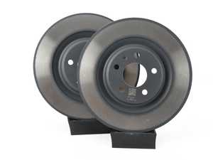 ES#3450260 - 8w0615601eKT - Rear Brake Rotors - Pair (330x22) - Restore the stopping power in your vehicle - Genuine Volkswagen Audi - Audi
