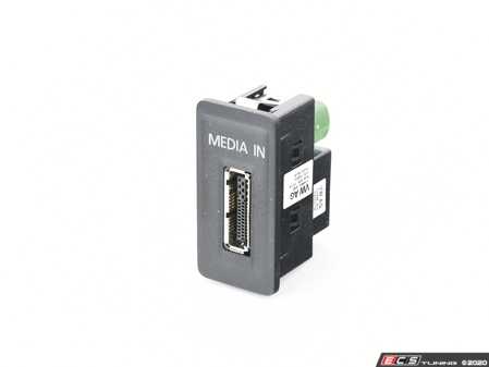 ES#2742039 - 5G0035222A - MDI connection plate - Interface between radio cable and MDI adapter cable - Genuine Volkswagen Audi - Volkswagen