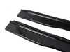 ES#4163869 - 001734la01 - Audi B9 A4 / S4 Flat Side Skirts - Gloss Black - Enhance your side profile with an aggressive look! - ECS - Audi