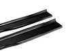 ES#4163869 - 001734la01 - Audi B9 A4 / S4 Flat Side Skirts - Gloss Black - Enhance your side profile with an aggressive look! - ECS - Audi