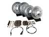 ES#3990438 - K7978 - Z23 Evolution Sport Performance Front & Rear Brake Service Kit  - Proven performance with minimal dust - Power Stop - MINI