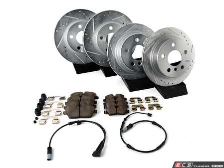 ES#3990438 - K7978 - Z23 Evolution Sport Performance Front & Rear Brake Service Kit  - Proven performance with minimal dust - Power Stop - MINI