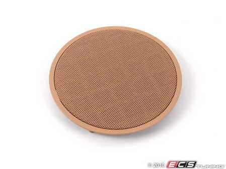 ES#101567 - 51418178999 - Front Speaker Cover - Priced Each - Sandbeige/Beige. Protects the front door speaker - Genuine BMW - BMW