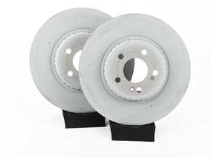 ES#4069135 - 0004230712KT - Rear Brake Rotors - Pair (320x24) - Does not include new rotor set screws - Genuine Mercedes Benz - Mercedes Benz
