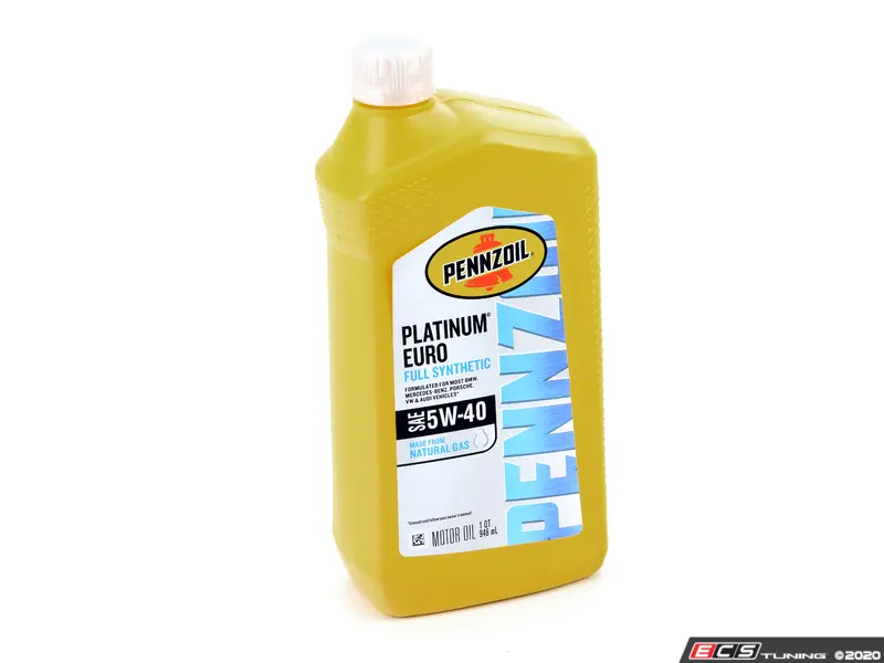 メンテナンス Pennzoil Platinum Euro 5W-40 Pennzoil - 5W40KT - Pennzoil Platinum Euro Engine Oil (5w-40