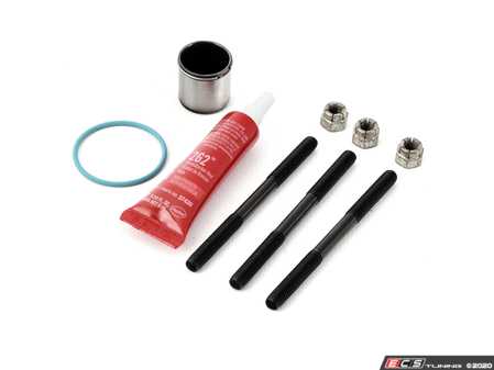 ES#4069282 - 06d109309CKT3 - Cam Follower Replacement Kit - With Fuel Pump Stud Conversion - Vital kit consisting of cam follower, fuel pump sealing o-ring, & a stud conversion for the fuel pump to eliminate the risk of stripping out the cylinder head - Assembled By ECS - Audi Volkswagen
