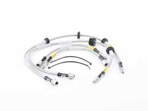 ES#3980134 - 31015 - G-Stop Stainless Steel Brake Line Kit - Front & Rear - Set of DOT-compliant lines for an improved pedal feel - Goodridge - BMW