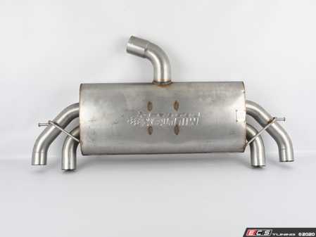 ES#3537745 - SSXVW426 - 3" Cat-Back Exhaust System - Non-Resonated - Get that Exhaust tone you've been looking for! Features 3" construction with quad polished oval tips. - Milltek Sport - Volkswagen