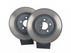 ES#2215099 - 4H0615601H - Rear Brake Rotors - Pair (330x22) - Restore the stopping power in your vehicle - Genuine Volkswagen Audi - Audi