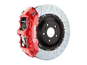 ES#2852814 - 1N3.9504A2 - 06-10 M5 (E60), 06-10 M6 (E63, E64), Front, Slotted Type-3, Red, 405x34 2-Piece - Brembo - BMW