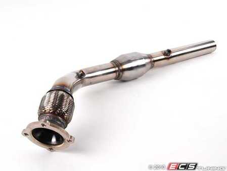 ES#6137 - CD100001 - Downpipe With High Flow Catalytic Converter - (NO LONGER AVAILABLE) - Fully polished 2.5" downpipe with high flow catalytic converter  - APR - 