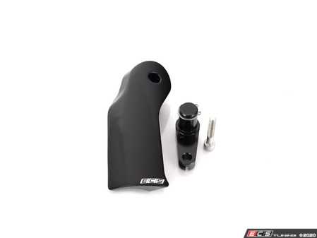 ES#3610376 - 026740ECS01 - Audi B8 Billet Interior Hood Release Lever - Billet aluminum hood release handle replacement for the fragile plastic OEM lever - allows you to pop the hood with the door shut - ECS - Audi