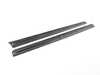 ES#3142778 - AA402-CFDB4 - Carbon Fiber Door Blades - Aerospace grade carbon fiber finish, show quality looks! - Deval - Audi