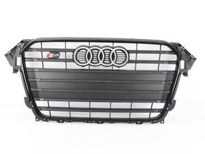 ES#2541017 - 8K0853651PVMZ - S4 Grille Assembly - Black With Chrome Trim - Clean up or change your look - Genuine Volkswagen Audi - Audi
