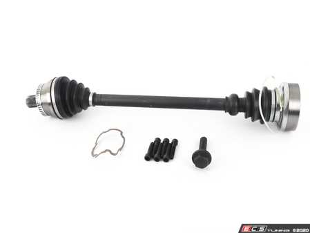 ES#4057715 - 8D0407272AR - Front Axle Assembly - Right - A complete driveshaft with cv joints, ready for installation - TrakMotive - Audi