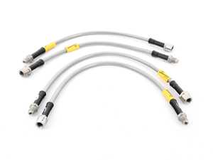 ES#3980136 - 31021 - G-Stop Stainless Steel Brake Line Kit - Front & Rear - Set of DOT-compliant lines for an improved pedal feel - Goodridge - BMW