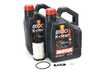 ES#2827135 - 842451motKT - Oil Service Kit - Premium - Includes 10 liters of Motul 5w-40 synthetic oil, filter, and drain plug sealing washer - Assembled By ECS - Audi