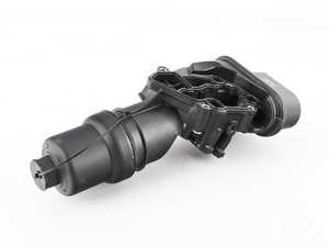 ES#4045001 - 06F115397H -  Oil Filter Housing Assembly OE# 06F115397J - Mounted to the engine block and houses the engine oil filter - Hamburg Tech - Audi Volkswagen