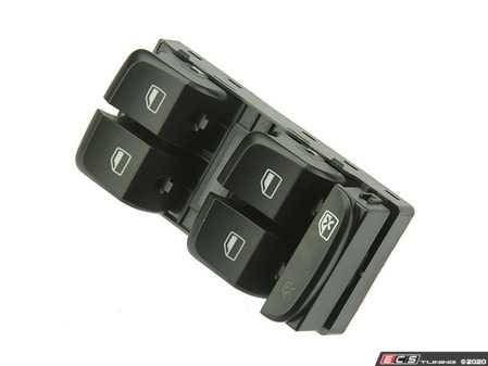 ES#4135777 - 8K0959851DV10 - Power Window Switch Assembly - Nero (Black) - Main window switch with window lock button for the driver door - URO - Audi