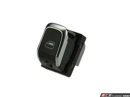 ES#4135780 - 8K0959855BV10 - Power Window Switch - Nero (Black) - Priced Each - Interior switch for the front passenger and both rear doors - URO - Audi