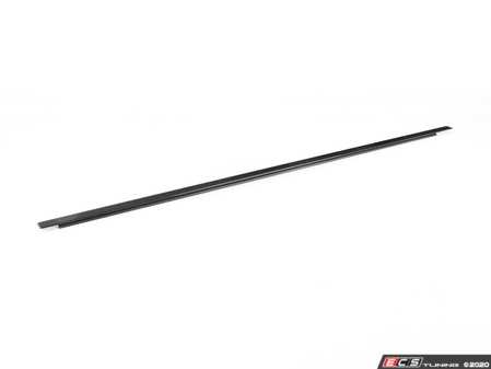 ES#2080178 - 51337209726 - Door Channel Cover - Front Right, Gloss Black - Genuine BMW - BMW