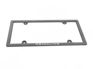 Billet License Plate Frame - Black