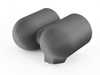 ES#4004125 - 2019026-A4B67DSM - Dual Defrost Vent Pod - Smooth - (NO LONGER AVAILABLE) - Each vent pod is crafted from 3D printed plastic to withstand cracking, fading, and warping while still giving your car a custom fit and finish. - CJM Industries - 