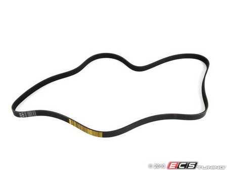 ES#21617 - 11281437369 - Accessory Belt - Alternator/Water Pump/Power Steering Belt - Drives critical components - Genuine BMW - BMW