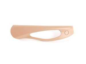 ES#143404 - 52108255661 - Beige Outer Seat Trim Cover - Left - Located on the outer edge of the seat - Genuine BMW - BMW
