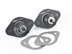 ES#2784347 - 002542ECS01KT2 - Ultimate Performance Rear Shock Mount Kit - Polyurethane-isolated monoball design offers street comfort with race performance while eliminating blowouts!! Price includes both rear shock mounts. - ECS - BMW