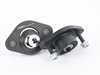 ES#2784347 - 002542ECS01KT2 - Ultimate Performance Rear Shock Mount Kit - Polyurethane-isolated monoball design offers street comfort with race performance while eliminating blowouts!! Price includes both rear shock mounts. - ECS - BMW