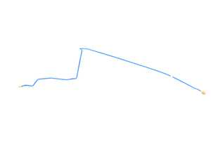 ES#3599934 - 99642310911 - Clutch Line - Mid - Underbody portion of the clutch hydraulic line - Genuine Porsche - Porsche