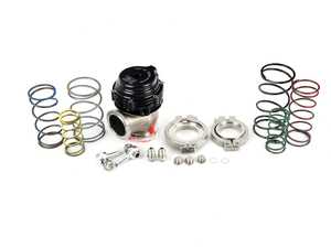 ES#4033239 - TIL-WGT-022BK-AL - Tial MVS External Wastegate - V-banded 38mm - Black  - Tial's new MV-S (V38) 38mm v-band external wastegate is the ultimate compact external wastegate solution - Tial - Audi Volkswagen