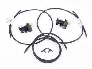 ES#4056973 - 11747626350KT - Boost Solenoid/Pressure Converter - Kit - Kit includes both boost solenoids, vacuum hose and T fitting for a easy leak free install - Assembled By ECS - BMW