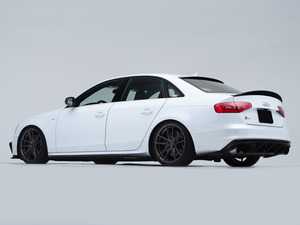 ES#3713982 - 028446ECS01 - Audi B8/B8.5 A4/S4 Rear Window Spoiler - Gloss Black - Add subtle styling to complete the look! - ECS - Audi
