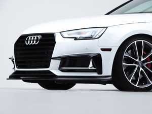 ES#4751328 - 028802ECS01EBKT - Audi B9 A4/S4 Front Lip Spoiler - Gloss Black & Grille Accent Set - Gloss Black - Upgrade your exterior styling! - Enthusiast Bundles - Audi