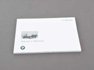 ES#13346 - 01479788267 - E34 Owner's Handbook E34 - Genuine BMW - BMW