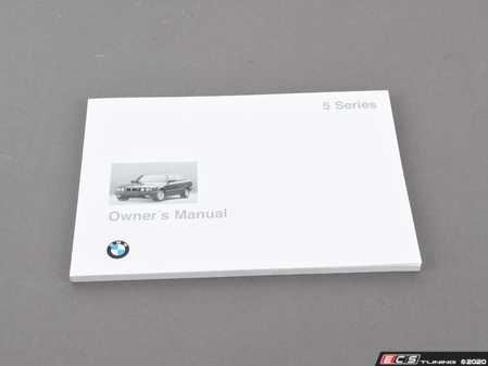 ES#13346 - 01479788267 - E34 Owner's Handbook E34 - Genuine BMW - BMW