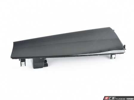 ES#4013061 - 51456819876 - Trim Cover Right - MINI Yours Piano Black Illuminated  - Used for MINIs with the hidden compartment - Genuine MINI - MINI